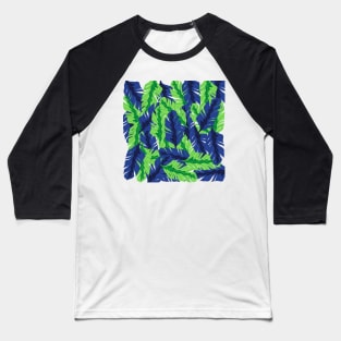 tropical leaves pattern design Baseball T-Shirt